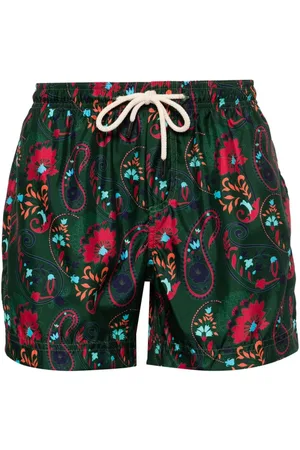 PENINSULA SWIMWEAR Casablanca paisley-print swim shorts