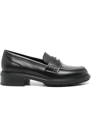 Tommy Hilfiger Penny-slot leather loafers