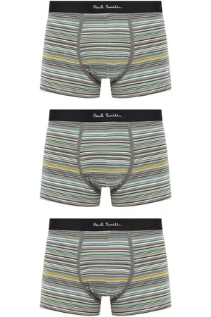 Paul Smith Logo-waistband striped boxers
