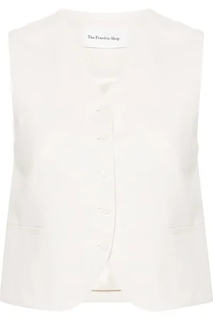 The Frankie Shop Chelsea V-neck vest