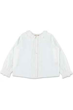 BONPOINT Ruffle-detail cotton blouse