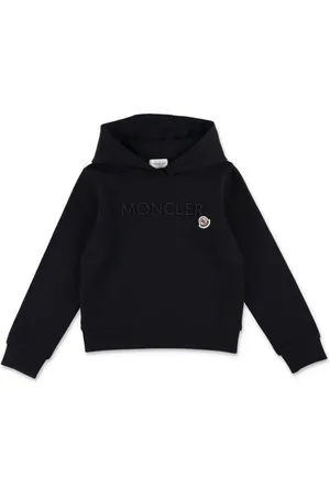 Moncler Logo-embroidered cotton hoodie