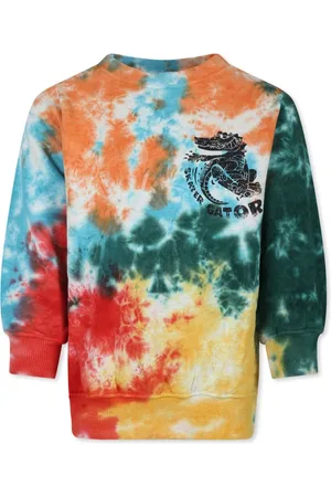 Molo Tie-dye print jersey sweatshirt