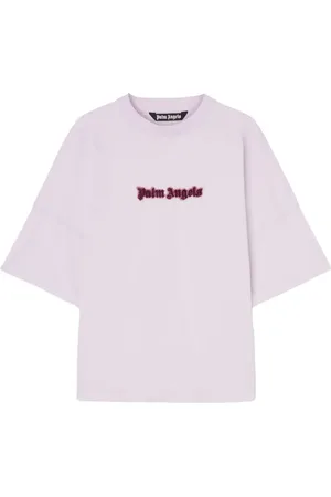 Palm Angels Drop-shoulder cotton T-shirt