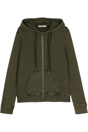 Zadig & Voltaire Sonny logo-print zip-up hoodie