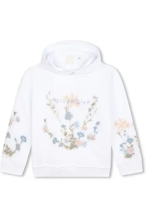Givenchy Hooded floral-print sweatshirt