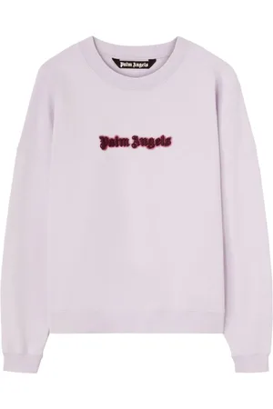 Palm Angels Logo-print cotton sweatshirt