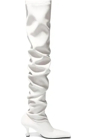 Proenza Schouler Trap over-the-knee leather boots
