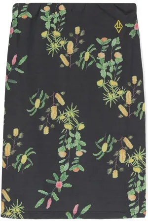 The Animals Observatory Anaconda floral-print skirt