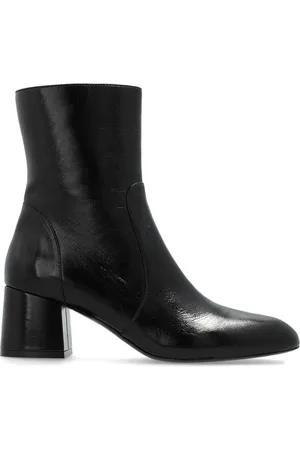 Stuart Weitzman Flareblock 60mm leather boots