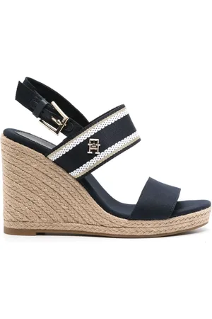 Tommy Hilfiger 105mm logo-plaque espadrilles