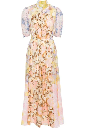 ZIMMERMANN Pop floral-print maxi dress