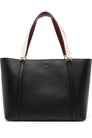 Bally Code leather tote bag