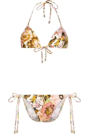 ZIMMERMANN Golden Mini Tri bikini