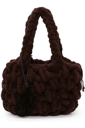 J.W.Anderson Small Blanket Shopper chenille shoulder bag