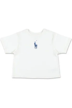 Ralph Lauren Polo Pony cotton cropped T-shirt