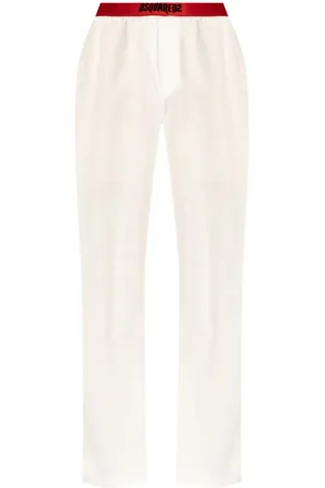 Dsquared2 Logo-waistband cotton lounge trousers