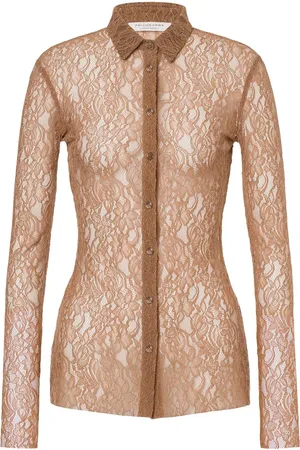 Serafini Floral-lace shirt