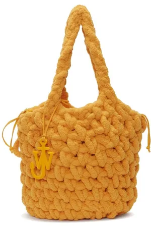 J.W.Anderson Large Blanket Shopper chenille shoulder bag