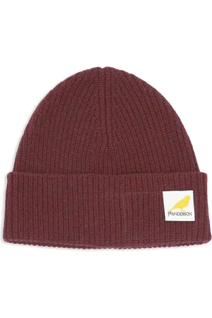 J.W.Anderson Logo-patch beanie