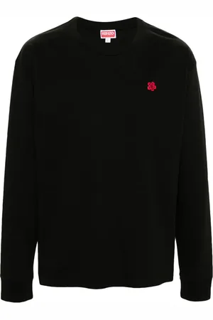 Kenzo Boke Flower-patch T-shirt