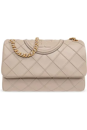 Tory Burch Fleming diamond-quilted shoulder bag