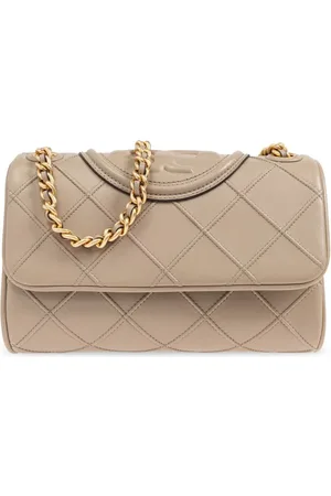 Tory Burch Small Fleming diamond-quilted shoulder bag