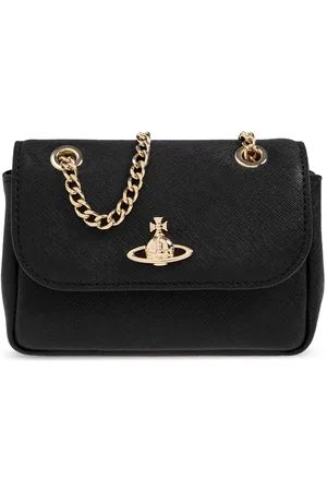 Vivienne Westwood Victoria leather shoulder bag