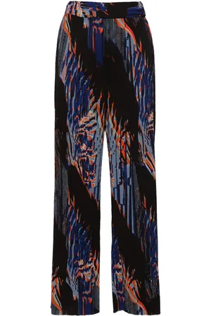 HENRIK VIBSKOV Abstract-print pliss?? straight trousers