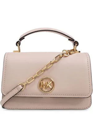 Michael Kors Logo-plaque leather tote bag