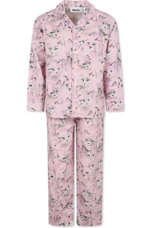 Molo Lex Lavender Aquarelle-print pyjamas