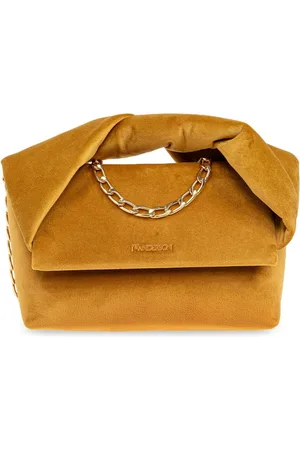 J.W.Anderson Medium Twister velvet tote bag