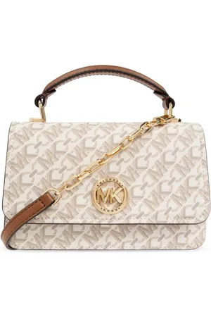 Michael Kors Monogram logo-plaque tote bag