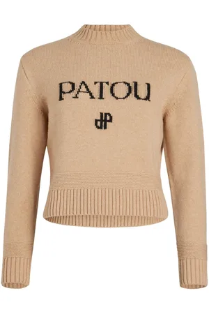 Patou Logo-embroidered sweater