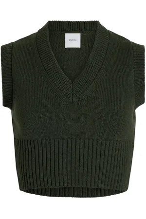 Patou Cropped vest