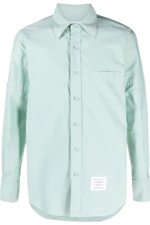 Thom Browne Armband-embellished cotton shirt