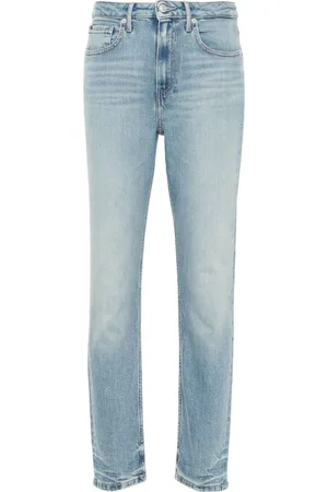 Tommy Hilfiger High-rise slim cigarette jeans