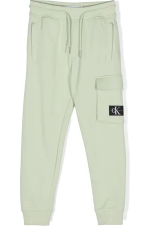 Calvin Klein Mid-rise cargo track trousers