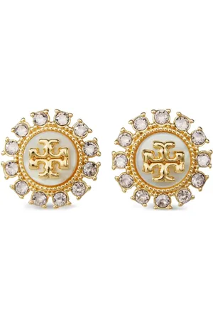 Tory Burch Kira crystal-embellishment stud earrings
