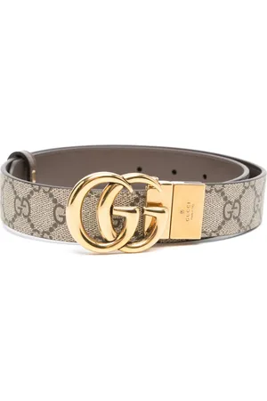 Gucci GG Supreme canvas reversible belt
