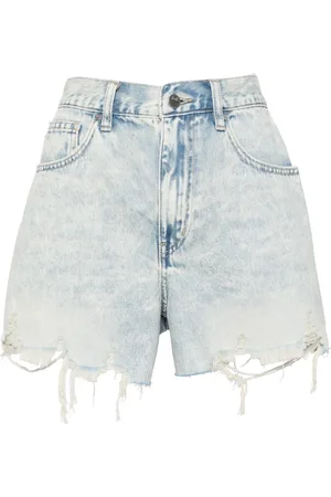 tout a coup High rise denim shorts