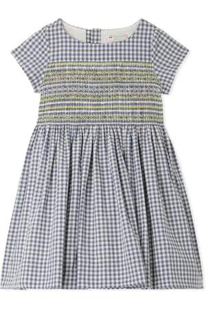 BONPOINT Check cotton dress