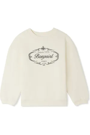 BONPOINT Tonino logo-embroidered sweatshirt