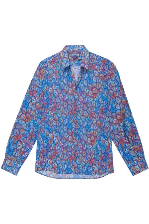 Vilebrequin Abstract-print organic-cotton shirt