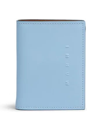 Marni Bi-fold embossed logo leather wallet