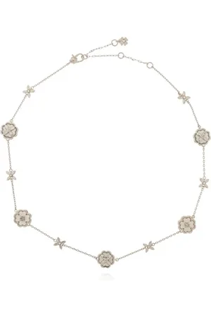 Kate Spade Heritage Bloom mother-of-pearl necklace