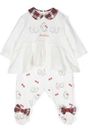 MONNALISA Bow-detail trouser set
