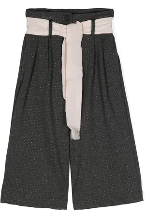 MONNALISA Pleat-detail trousers