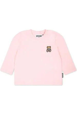 Moschino Logo-embroidered cotton t-shirt