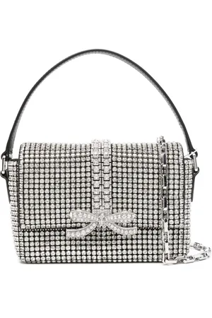 Self-Portrait RHINESTONE CHAINMAIL MICRO BAG